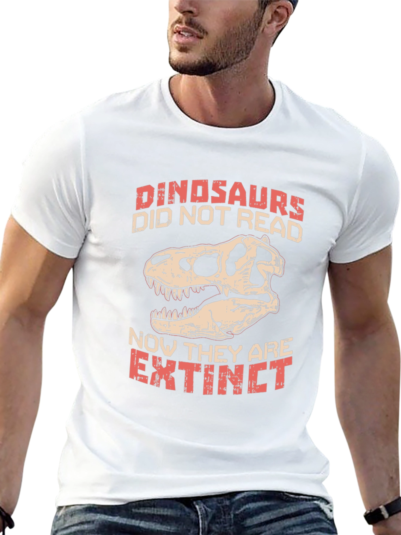 Dinosaurs Didnt Read T-Shirt