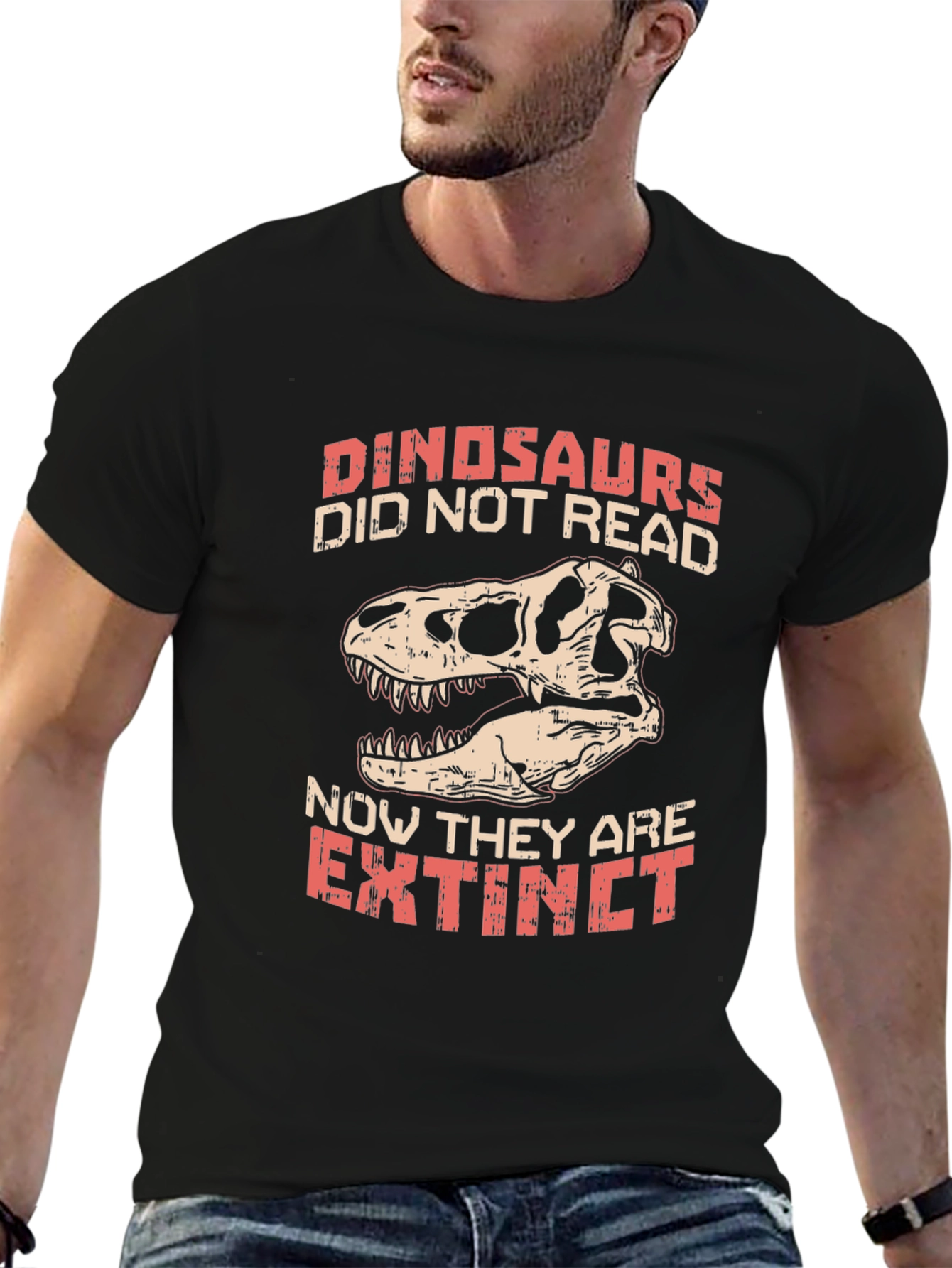 Dinosaurs Didnt Read T-Shirt