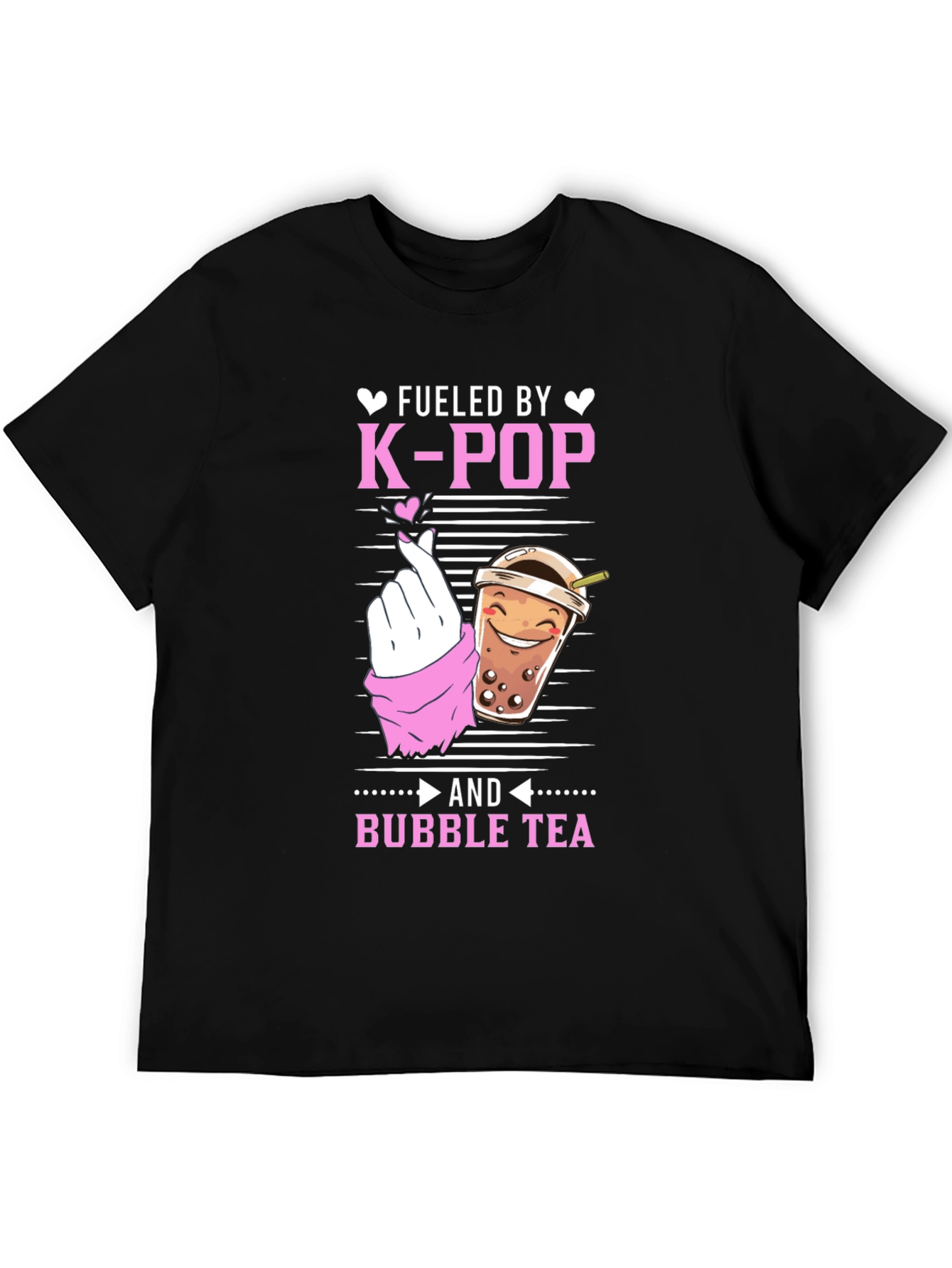 K-Pop & Bubble Tea Graphic Tee