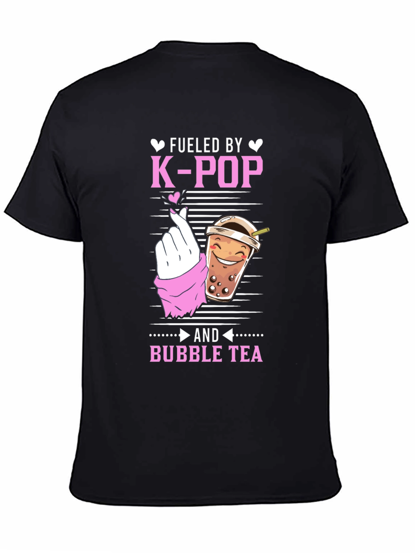 K-Pop & Bubble Tea Graphic Tee