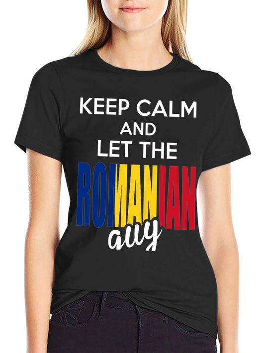 Keep Calm Romanian Guy T-Shirt