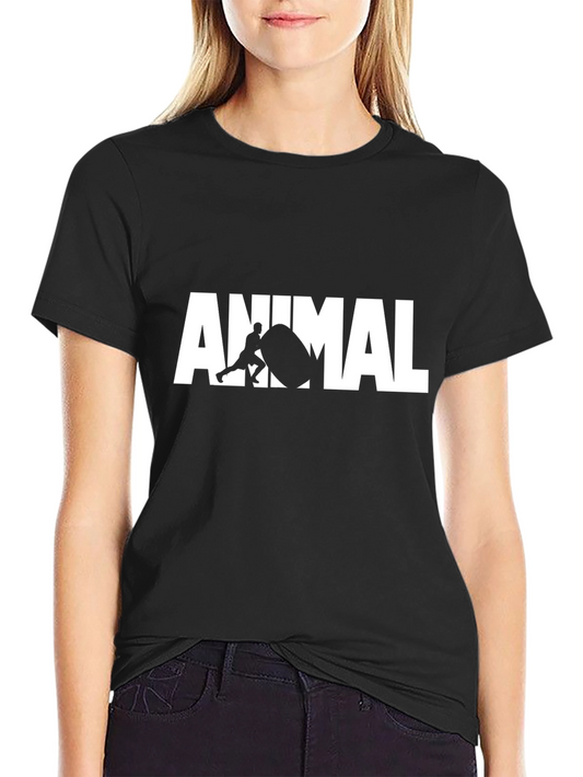 Animal Strongman Black T-Shirt