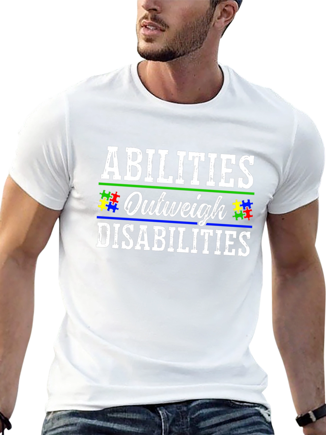 Abilities Outweigh Disabilities T-Shirt