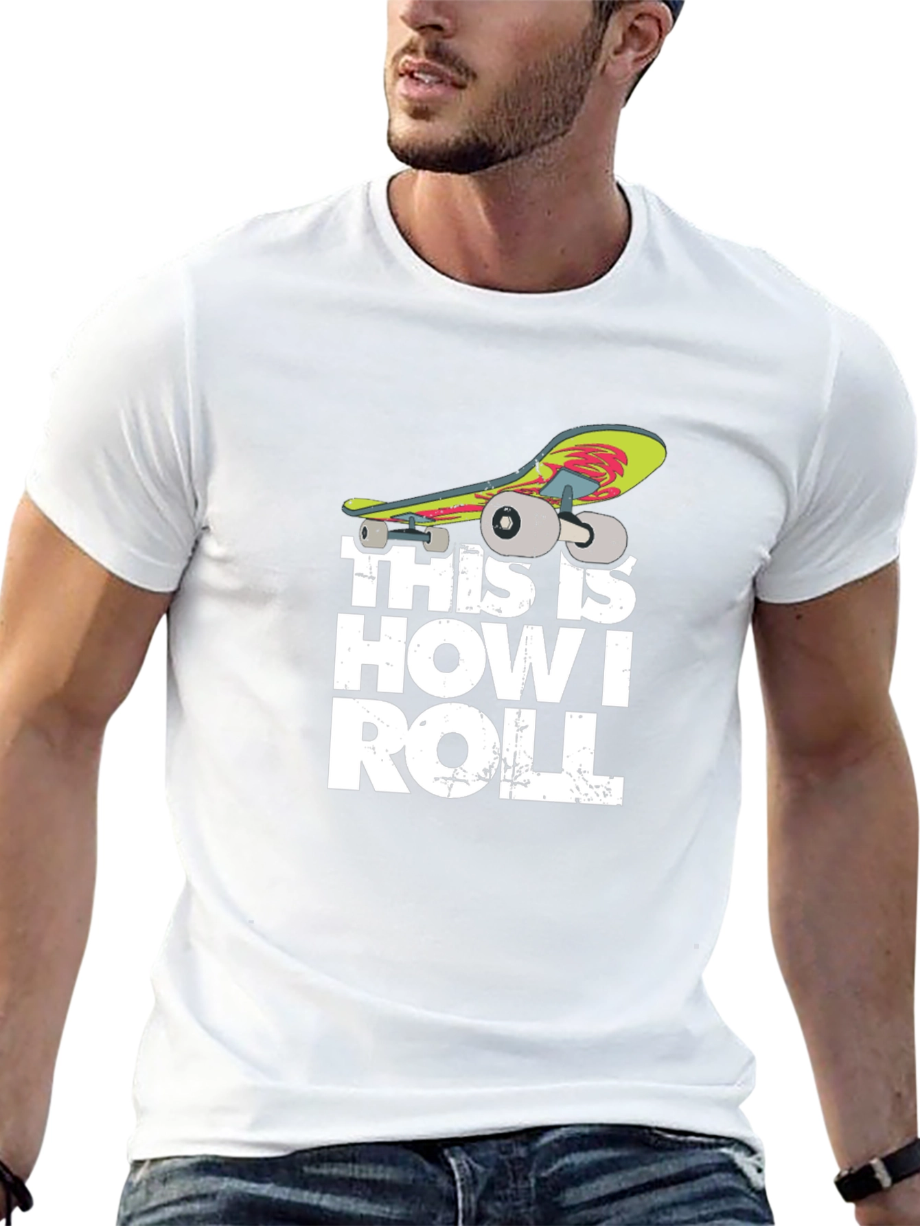 Skateboarding T-Shirt - This Is How I Roll