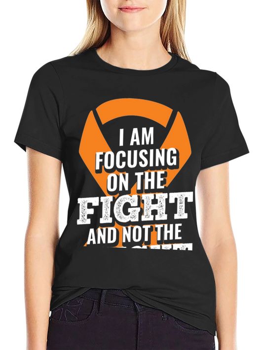 Focus on The Fight T-Shirt - Motivational Tee