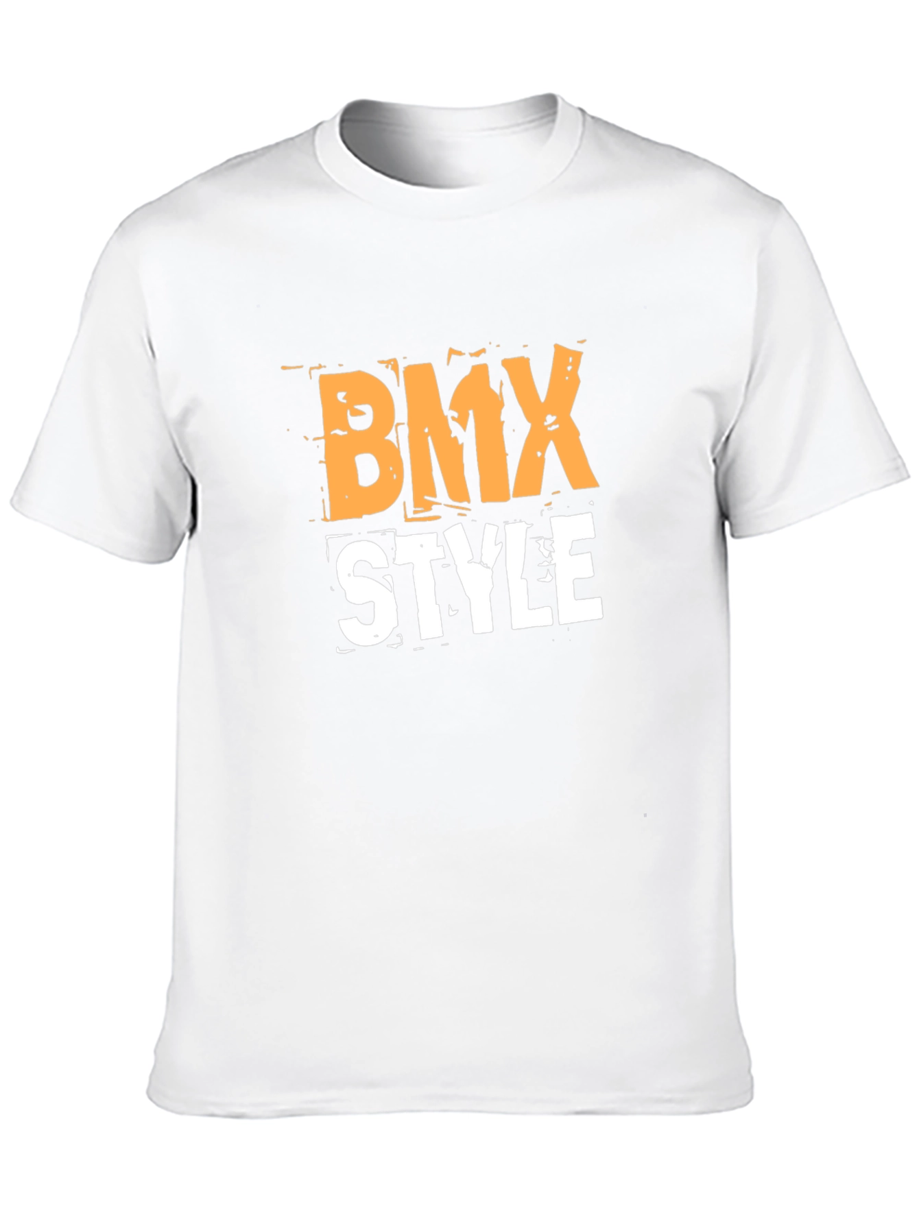 BMX Style Graphic Tee - Black