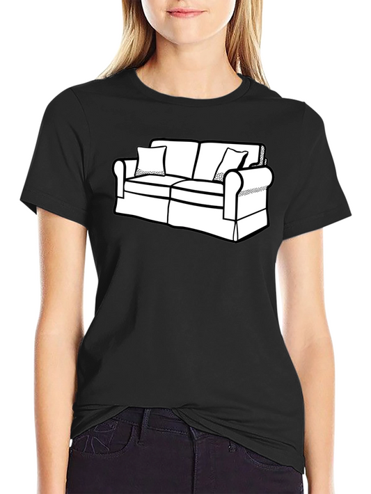 Couch Graphic T-Shirt - Relaxed Style