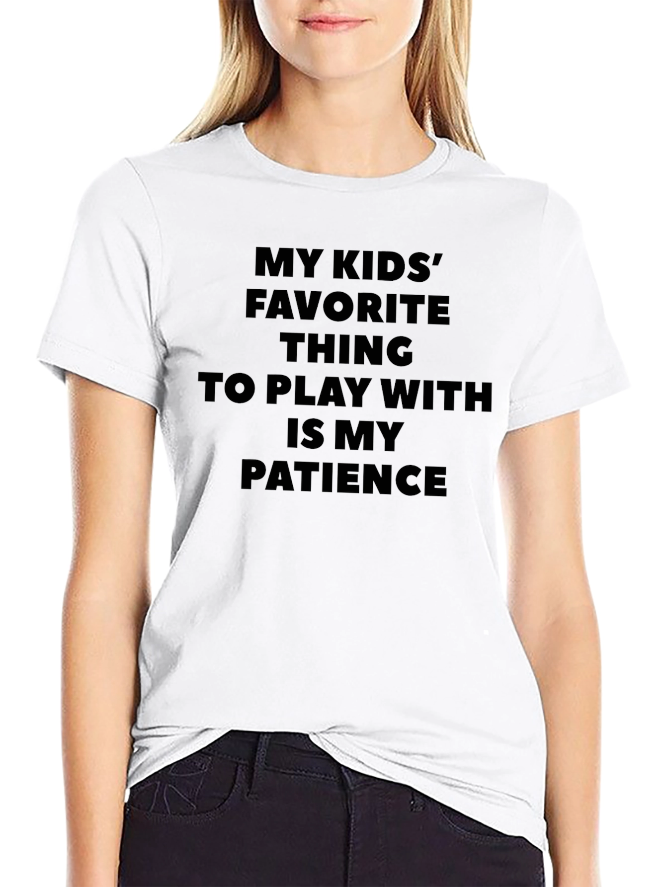 Funny Parent T-Shirt - My Kids Patience Test