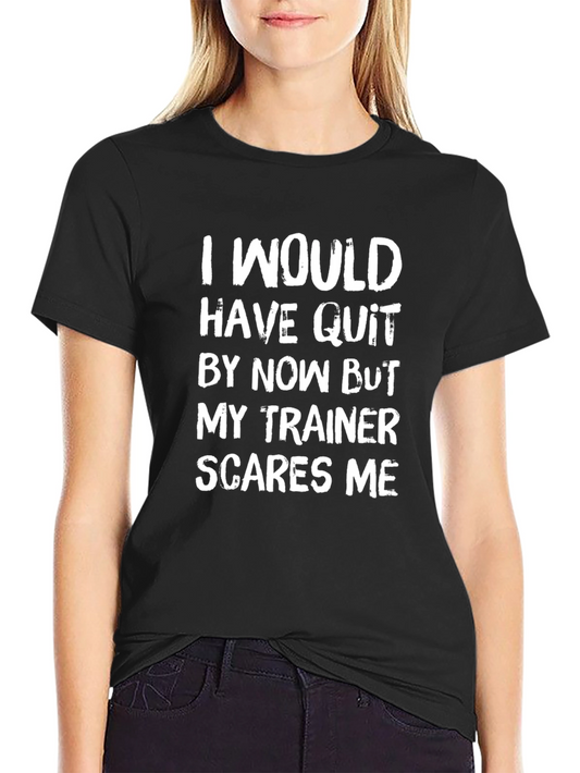 Funny Gym Trainer T-Shirt - Workout Motivation