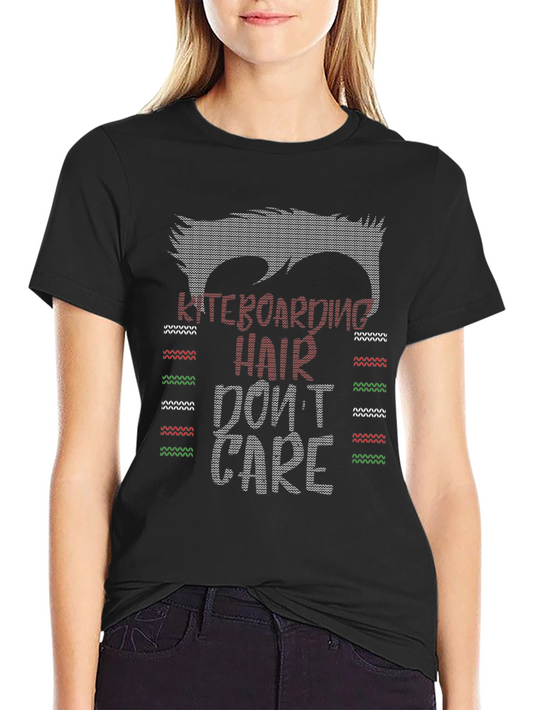 Kiteboarding Hair Dont Care T-Shirt