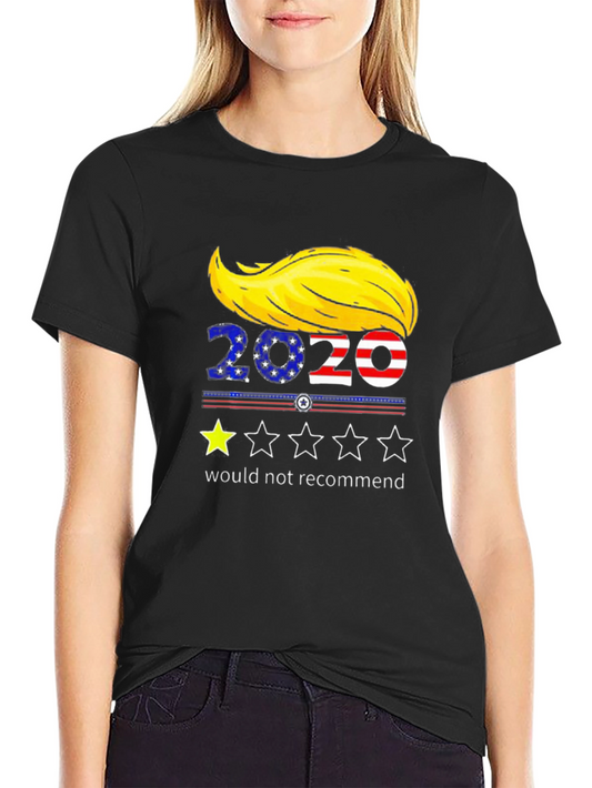 Funny Political T-Shirt - 2020 One Star Review