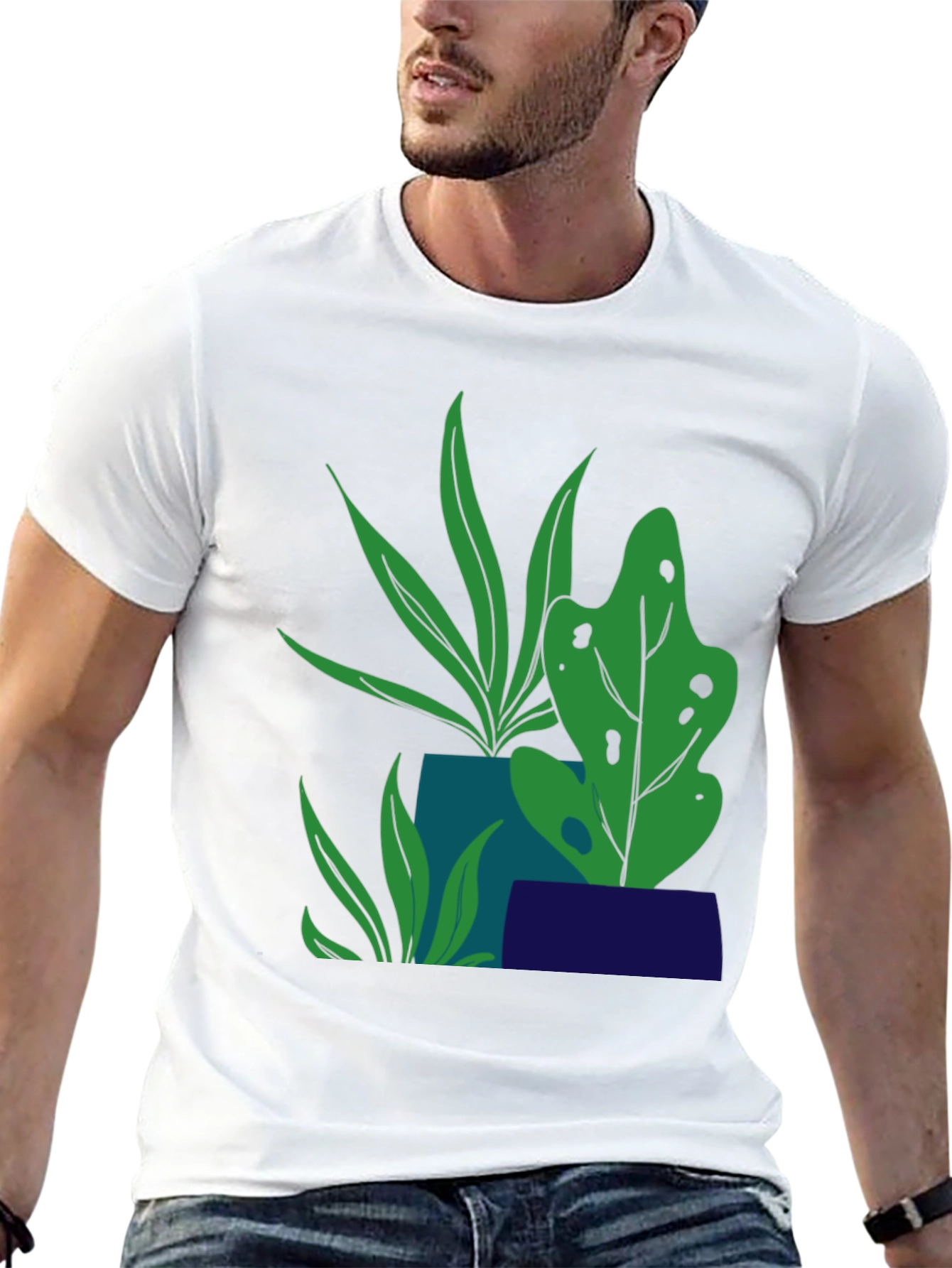 Trendy Plant Graphic Tee