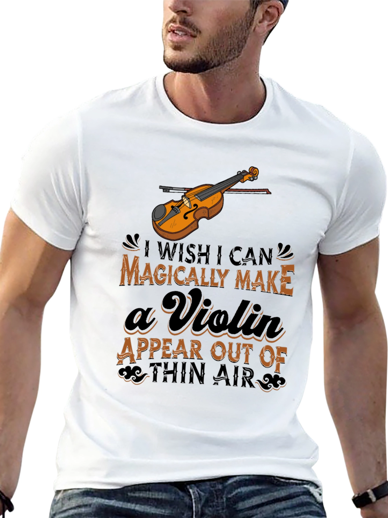 Violin Magic T-Shirt Musician Gift