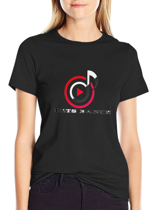 Lets Dance Graphic Tee - Black
