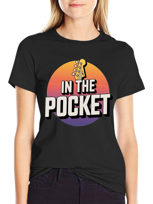 In the Pocket Bass Guitar Graphic Tee