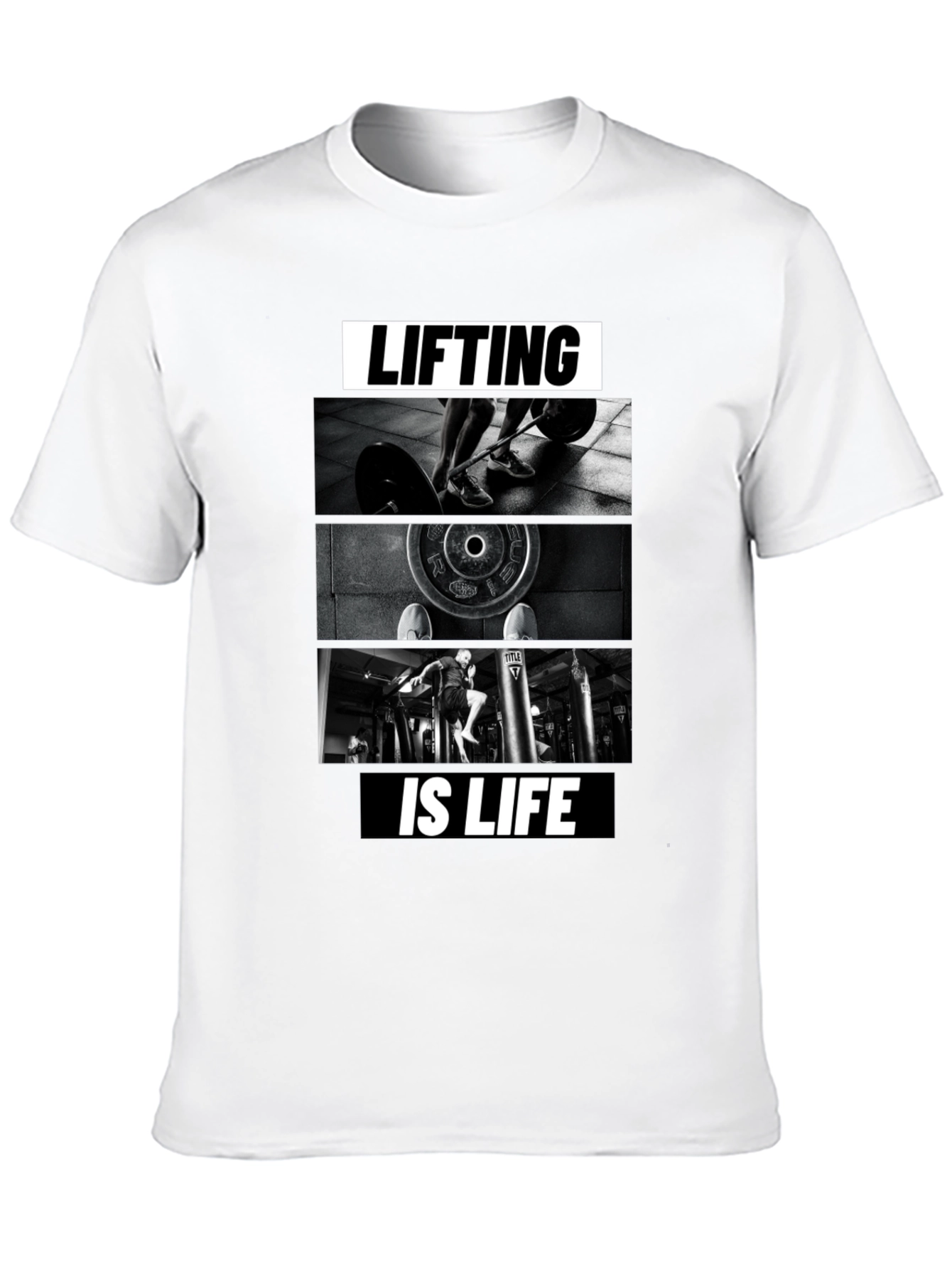 Lifting is Life Mens Graphic T-Shirt - Fitness Apparel