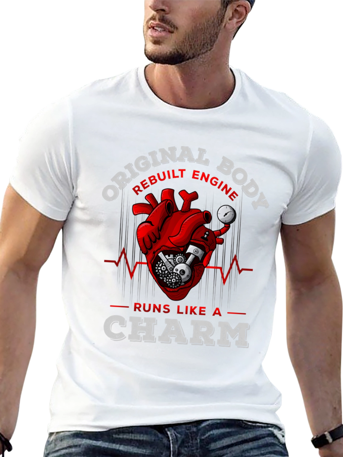 Original Body Rebuilt Engine Funny T-Shirt