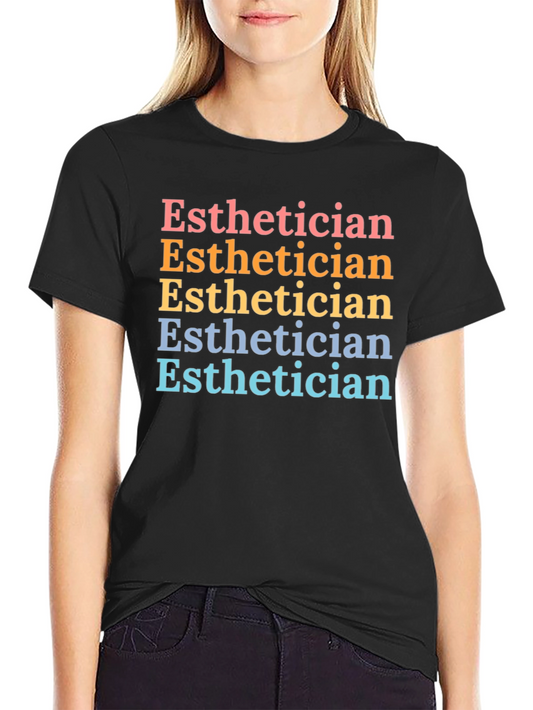 Esthetician Retro T-Shirt - Stylish & Comfortable