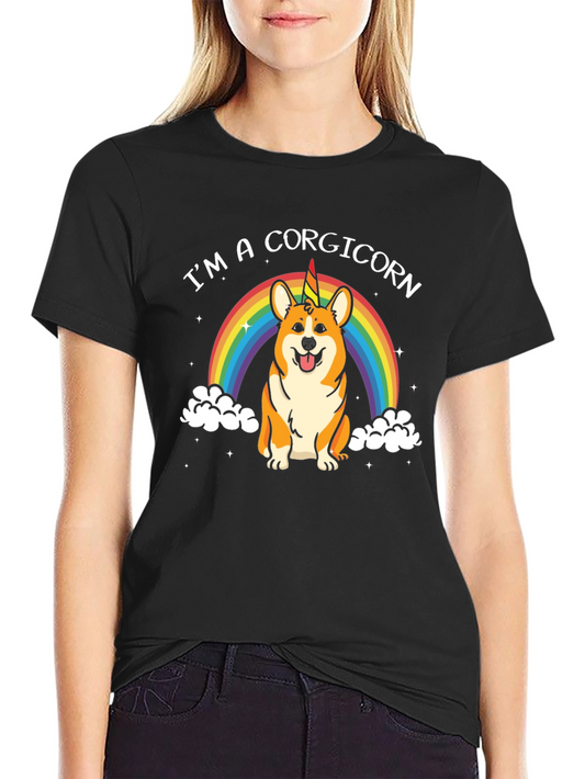 Corgicorn T-Shirt - Funny Corgi Unicorn Tee