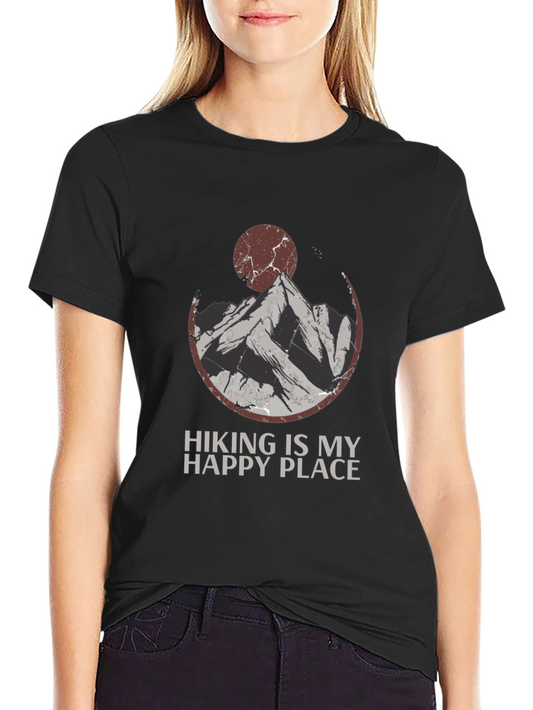 Hiking is My Happy Place Graphic Tee