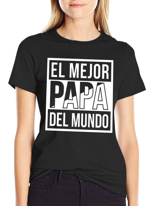 El Mejor Papa Del Mundo T-Shirt