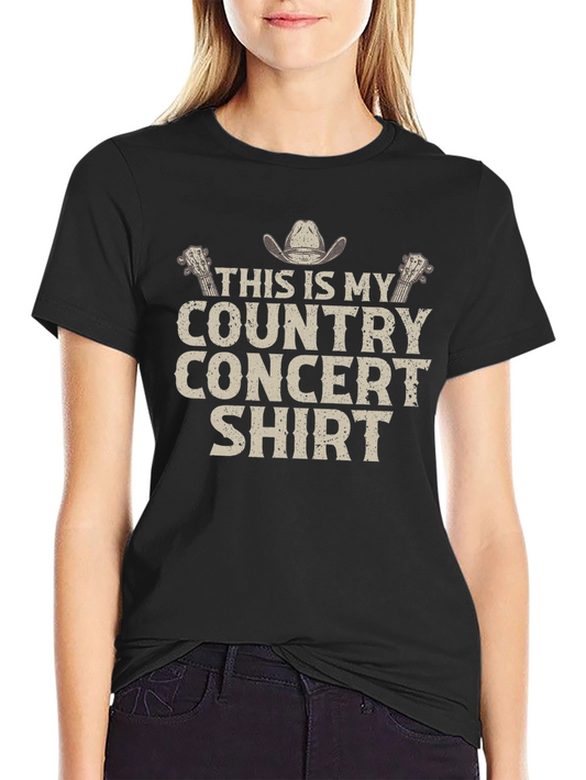Country Concert Graphic T-Shirt
