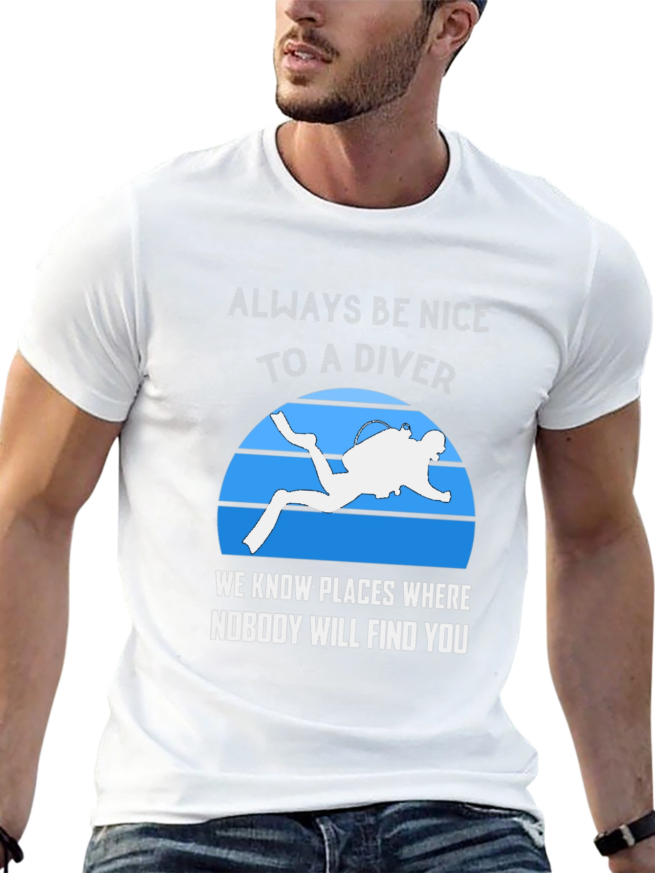 Always Be Nice To A Diver T-Shirt