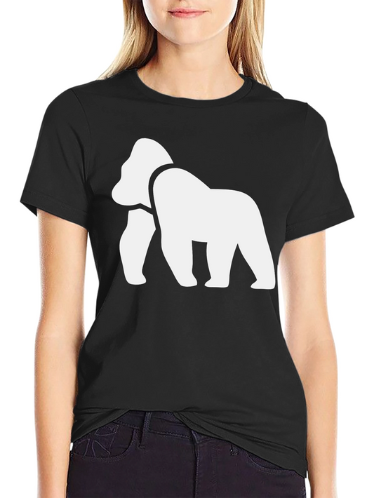 Gorilla Graphic Tee - Black Cotton