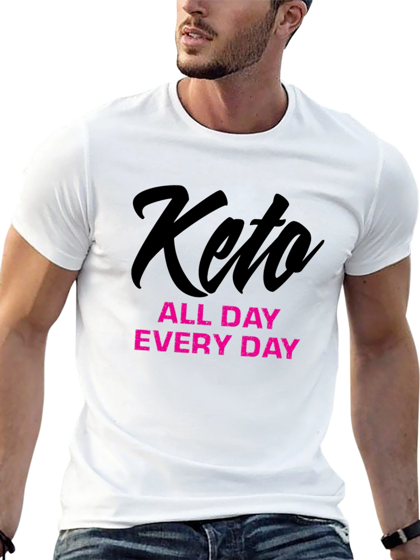 Keto All Day Every Day Graphic T-Shirt