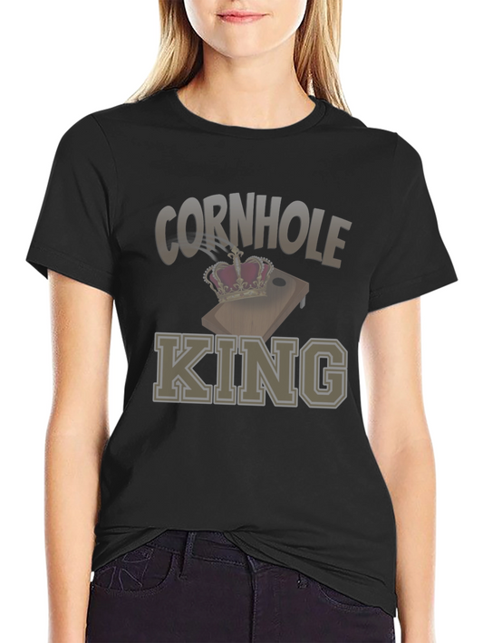 Cornhole King T-Shirt - Game Day Apparel