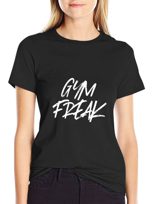 Gym Freak Black T-Shirt