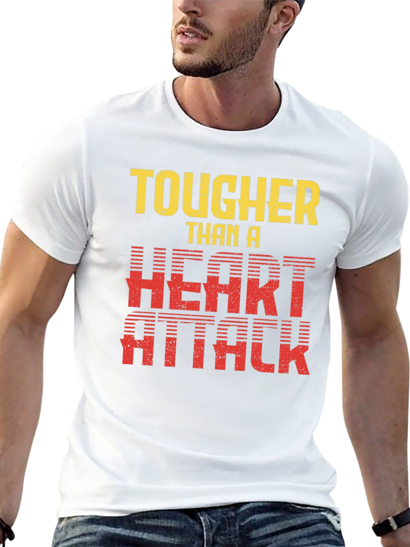 Tougher Than a Heart Attack Graphic Tee