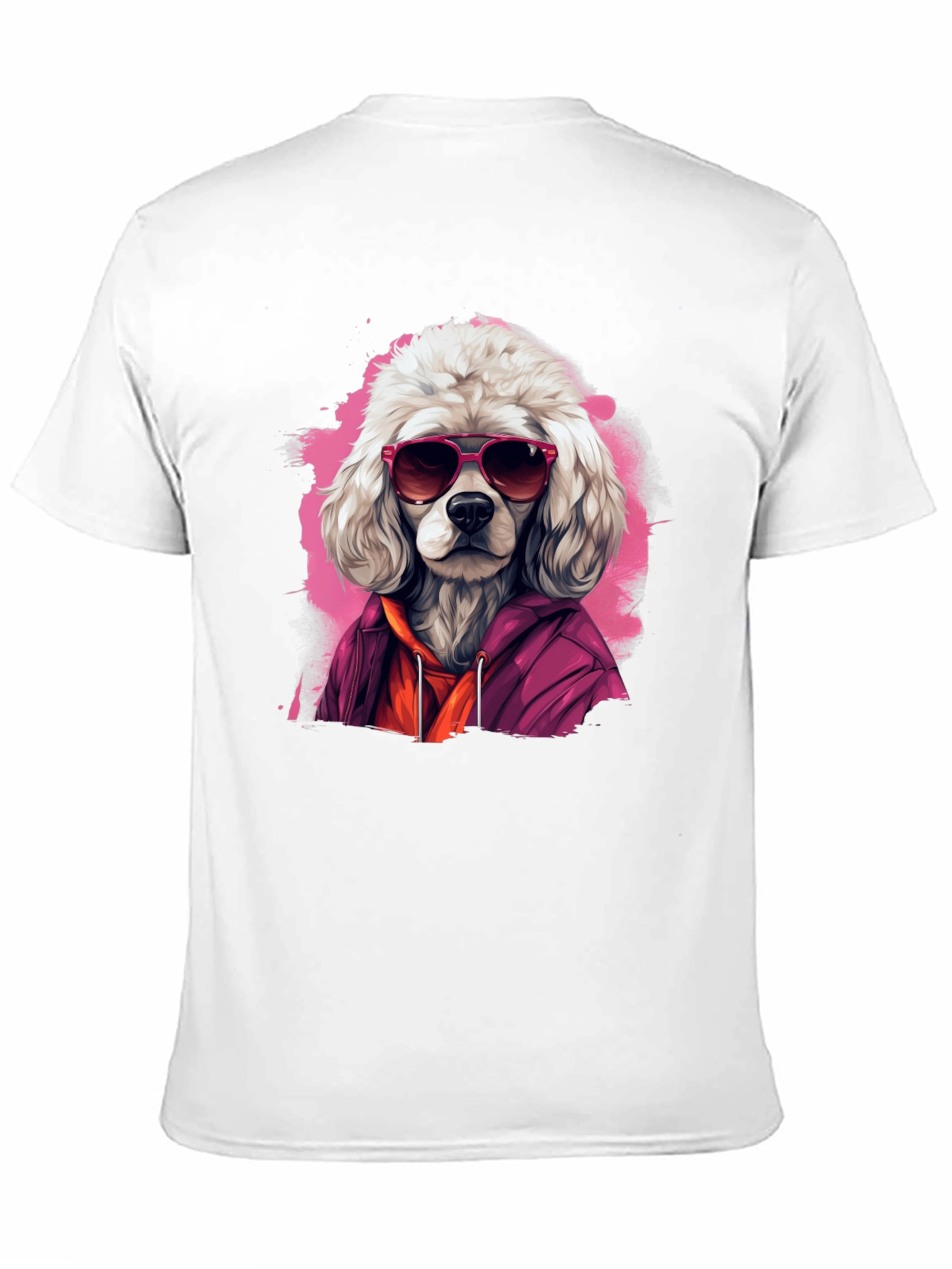 Cool Dog Graphic Tee - Black
