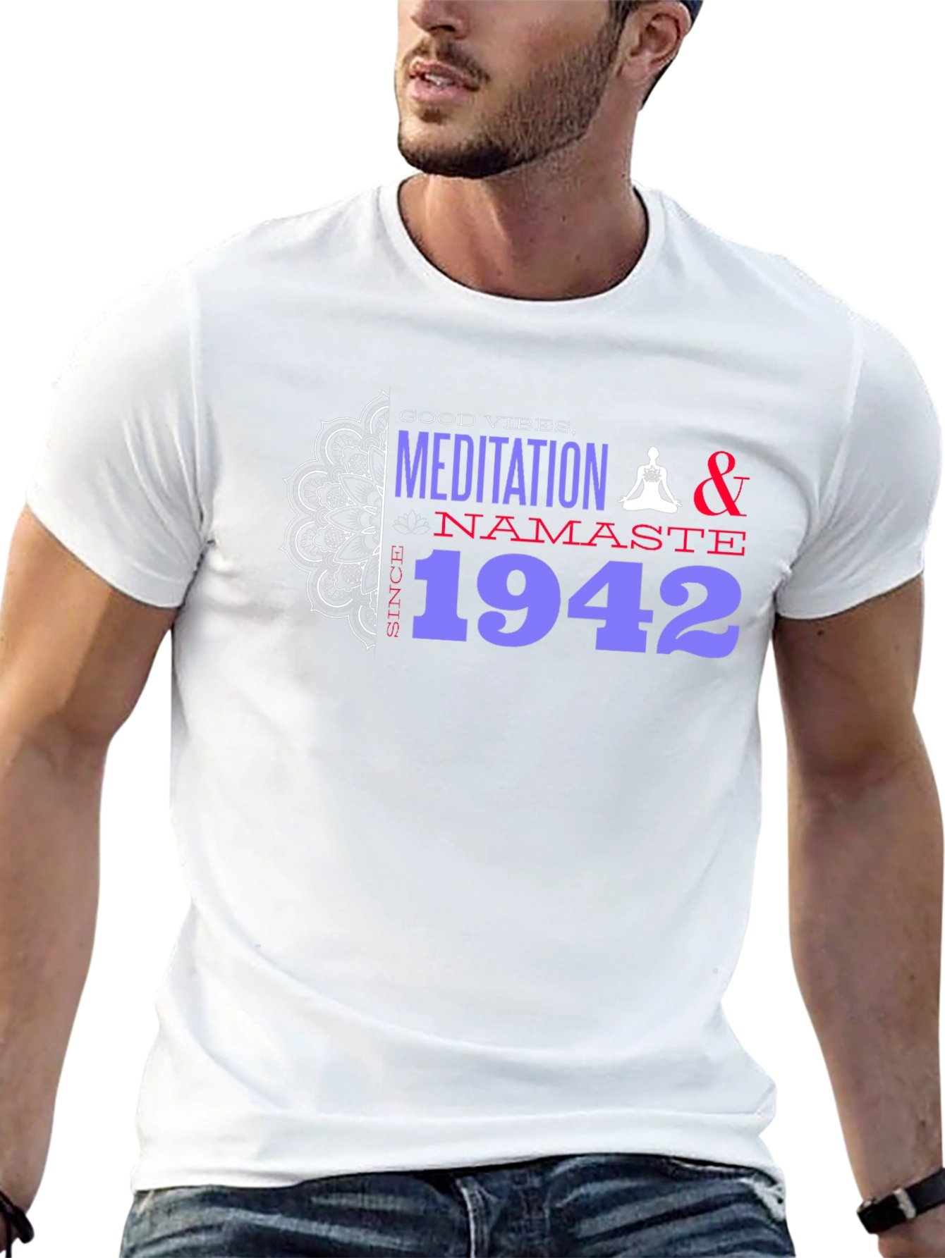 Meditation Namaste Since 1942 T-Shirt