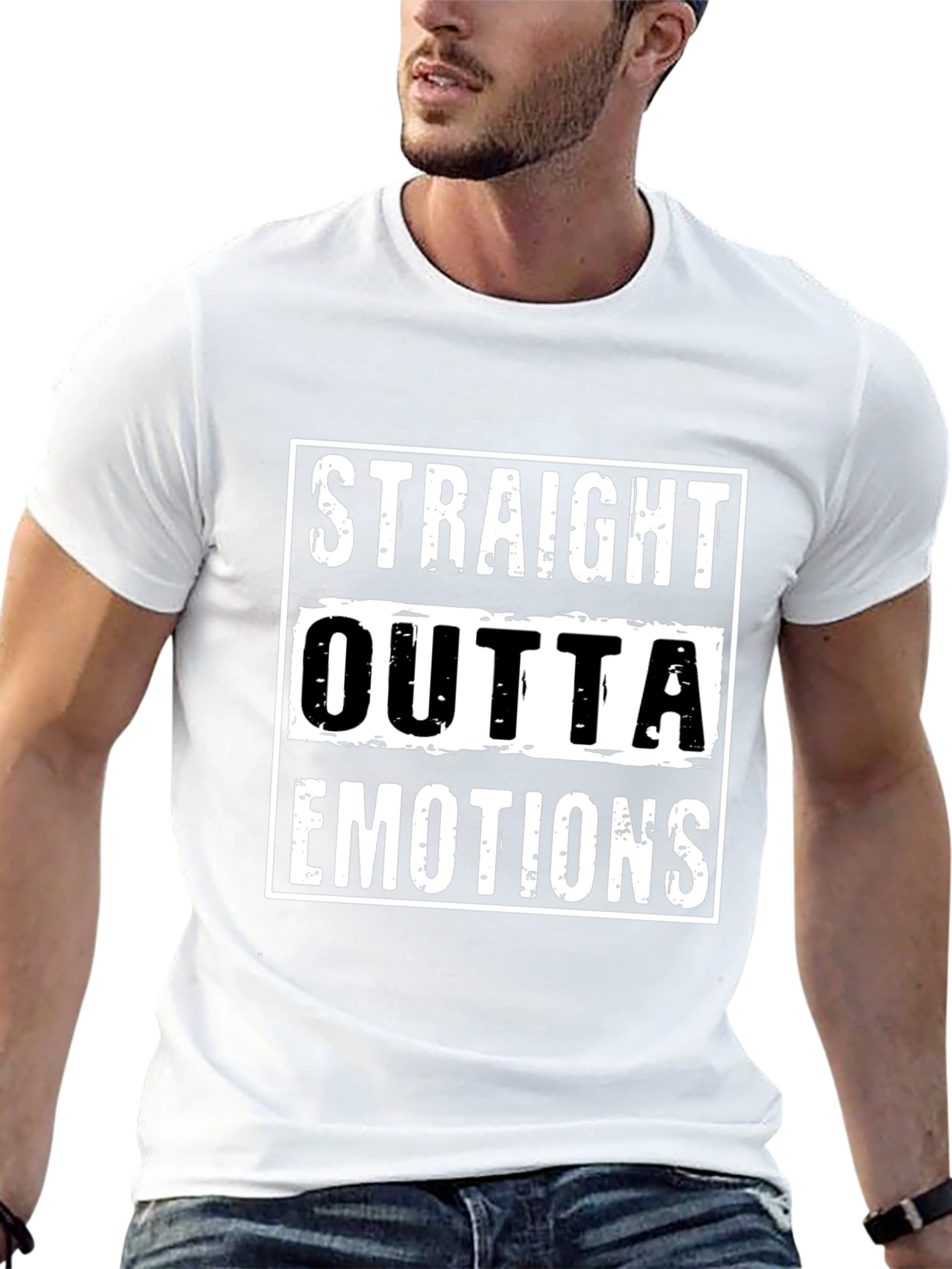 Straight Outta Emotions Graphic Tee