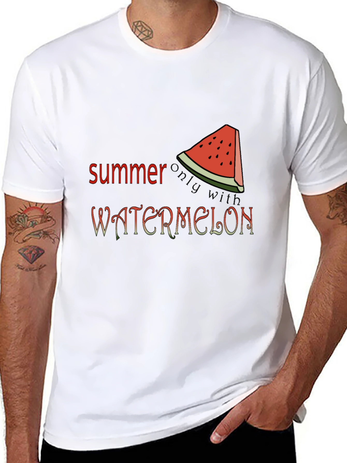 Summer Watermelon Graphic Tee