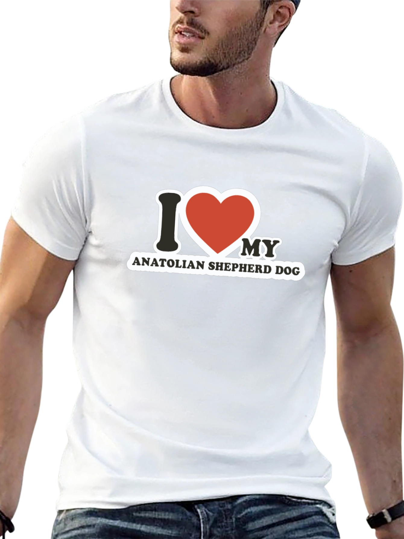 I Love My Anatolian Shepherd Dog T-Shirt