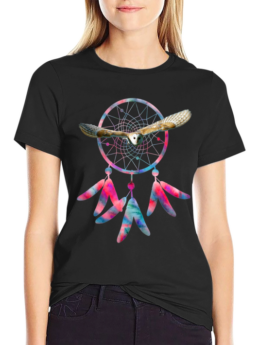 Dreamcatcher Owl Graphic Tee