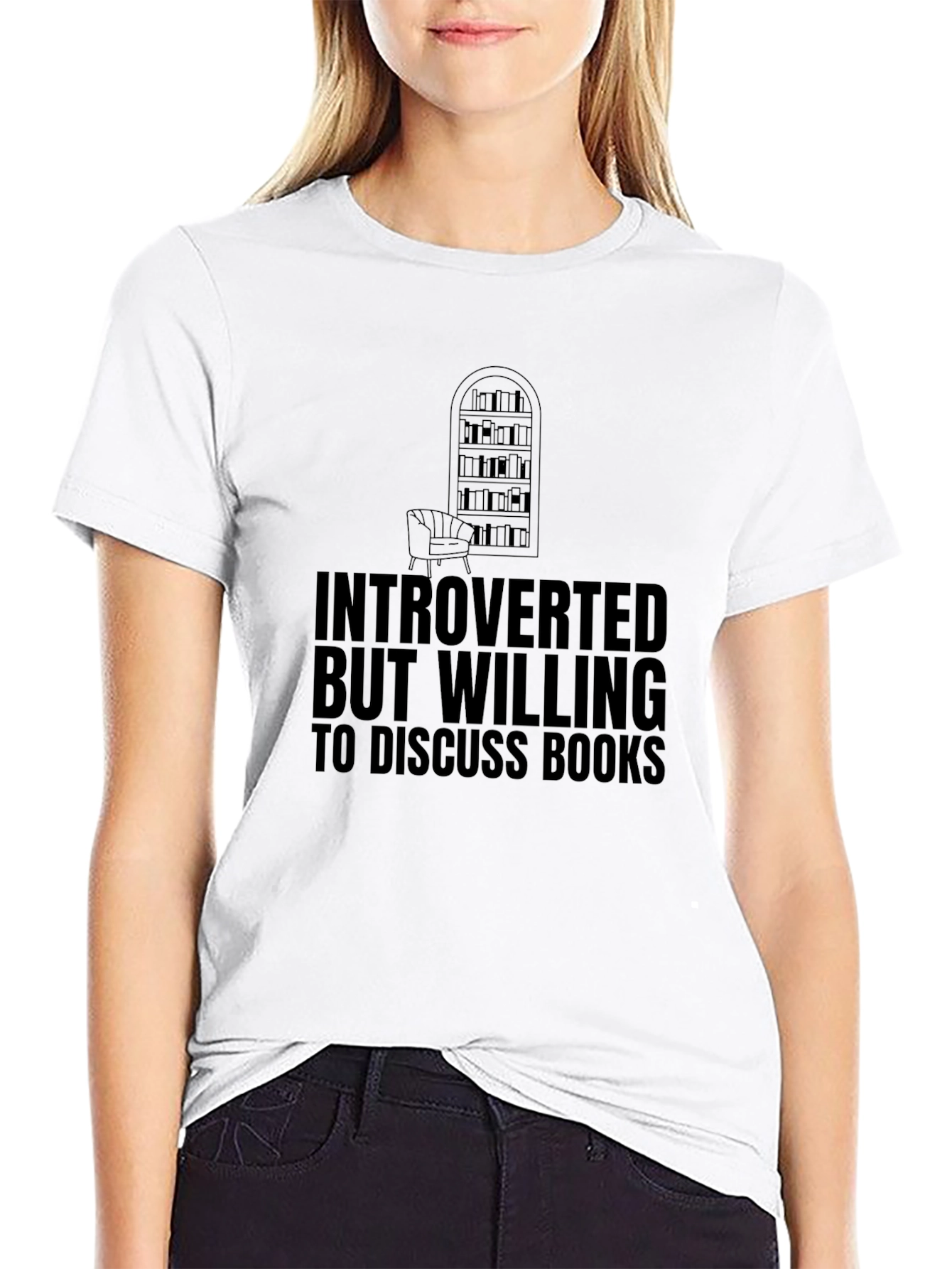 Introverted Book Lover T-Shirt