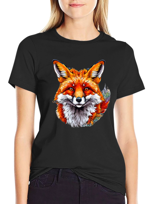 Fox Graphic T-Shirt - Cool Animal Design