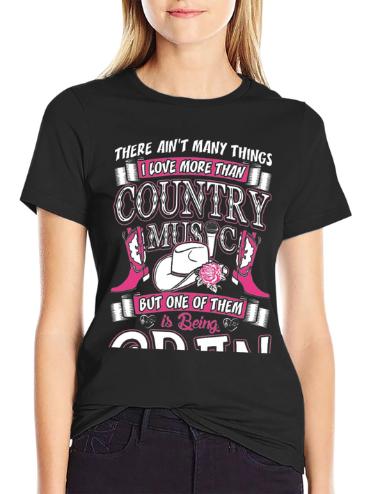 Country Music Lover Graphic T-Shirt