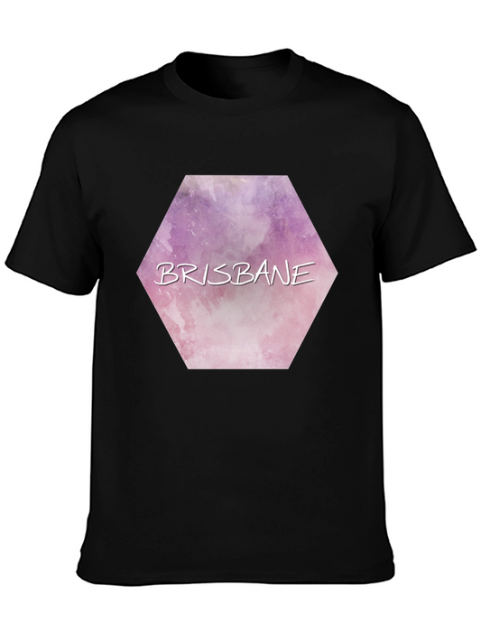 Brisbane Watercolor Graphic Tee - Stylish City Pride