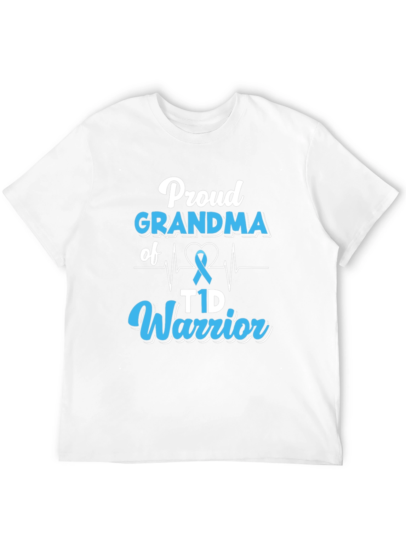 Proud Grandma T1D Warrior Graphic Tee