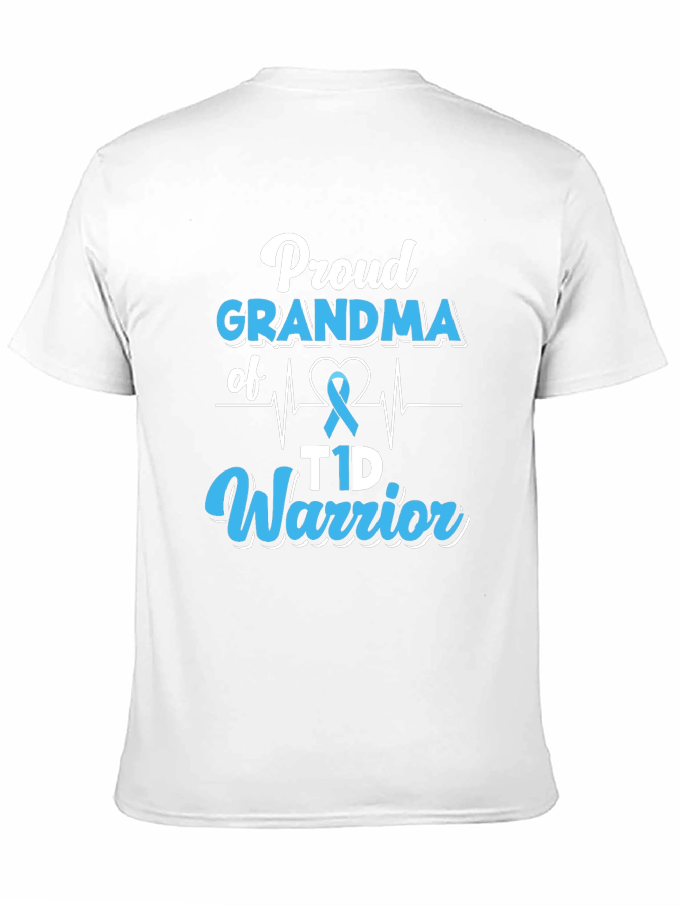 Proud Grandma T1D Warrior Graphic Tee