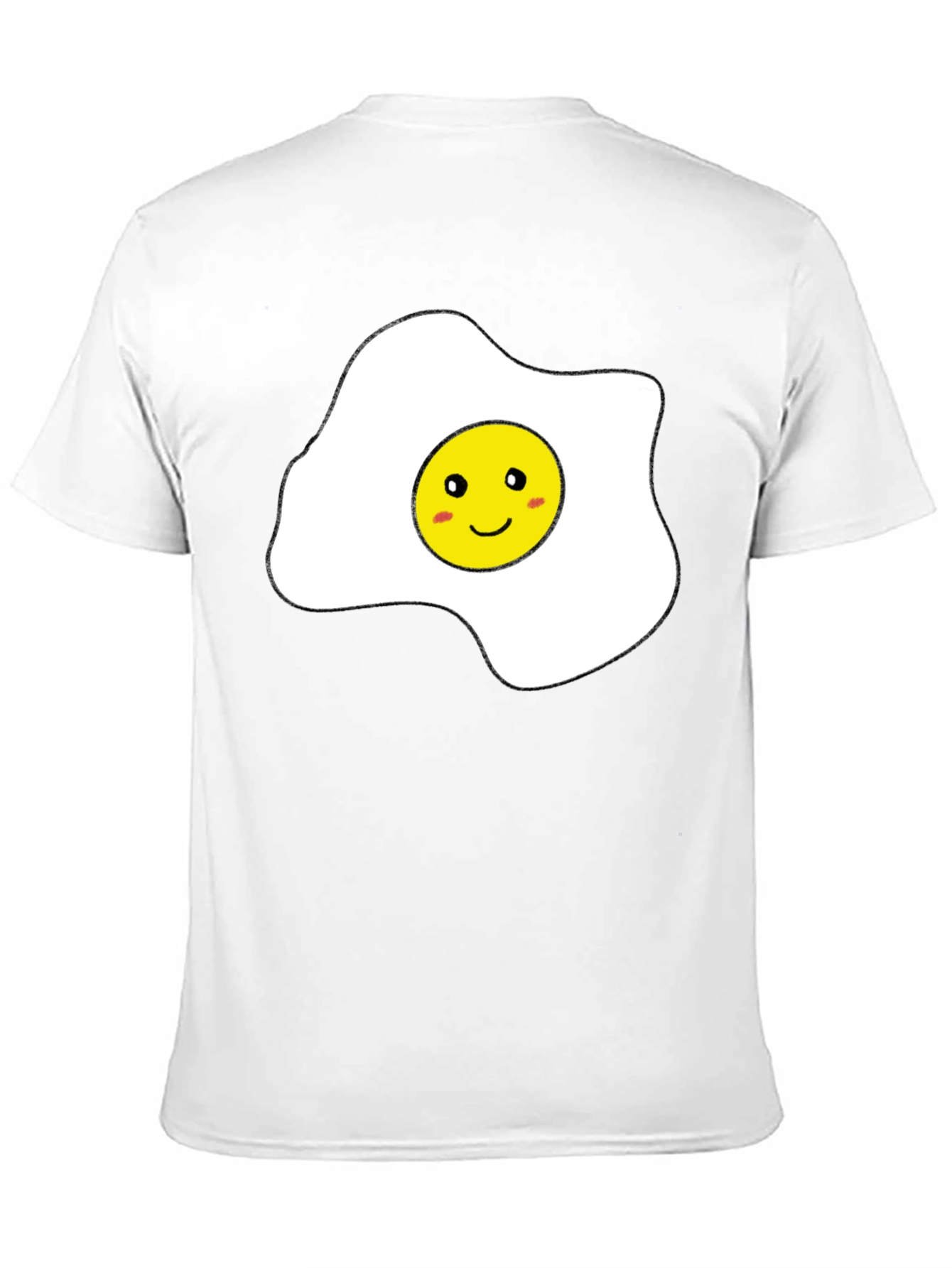 Funny Sunny Side Up Egg Graphic T-Shirt