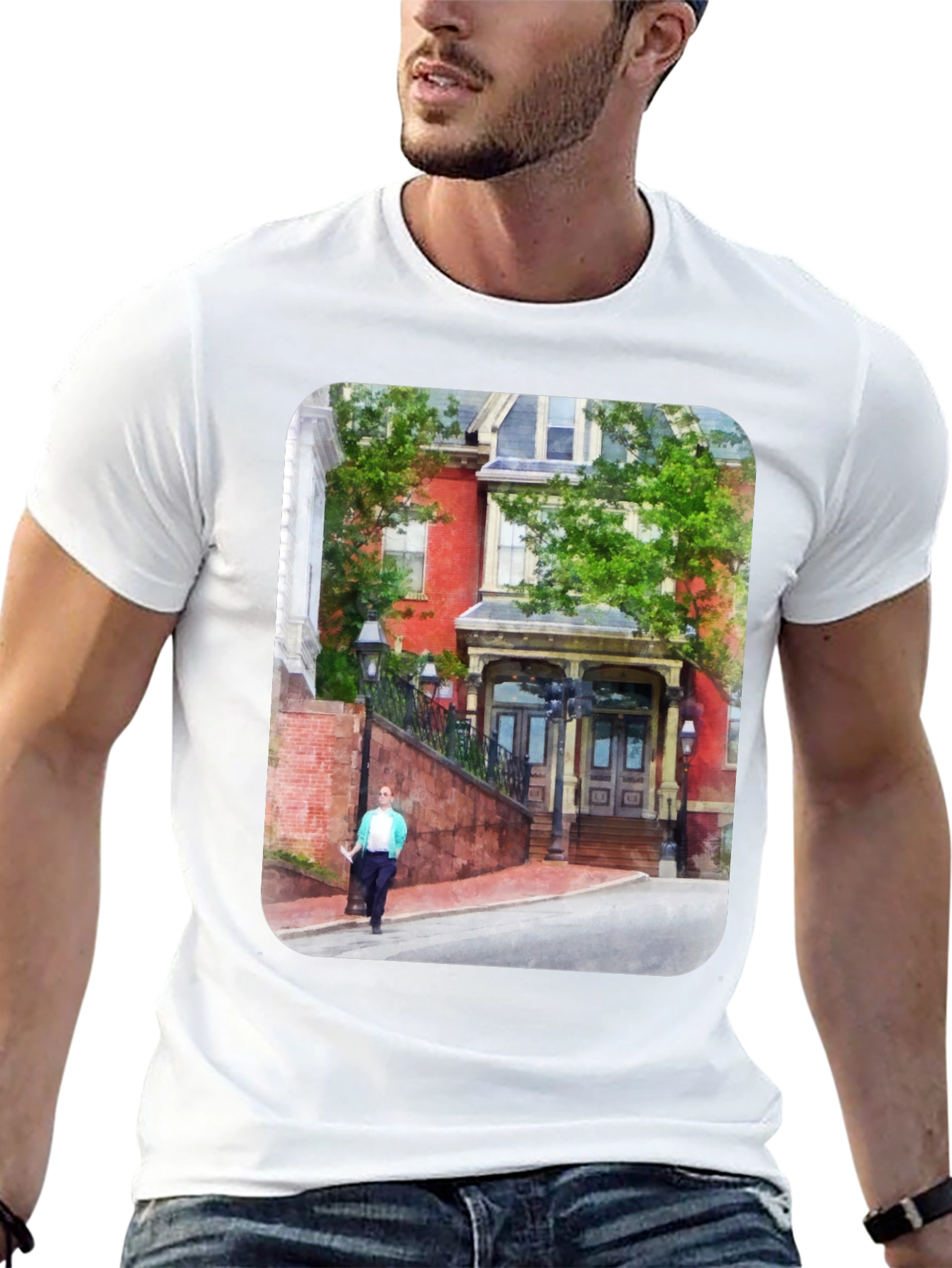 Unique T-Shirt: Architectural Design
