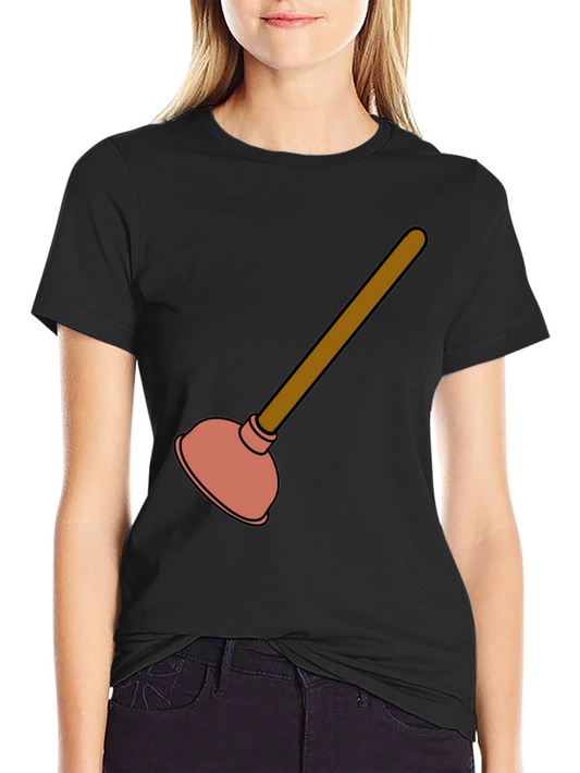 Funny Plunger Graphic T-Shirt