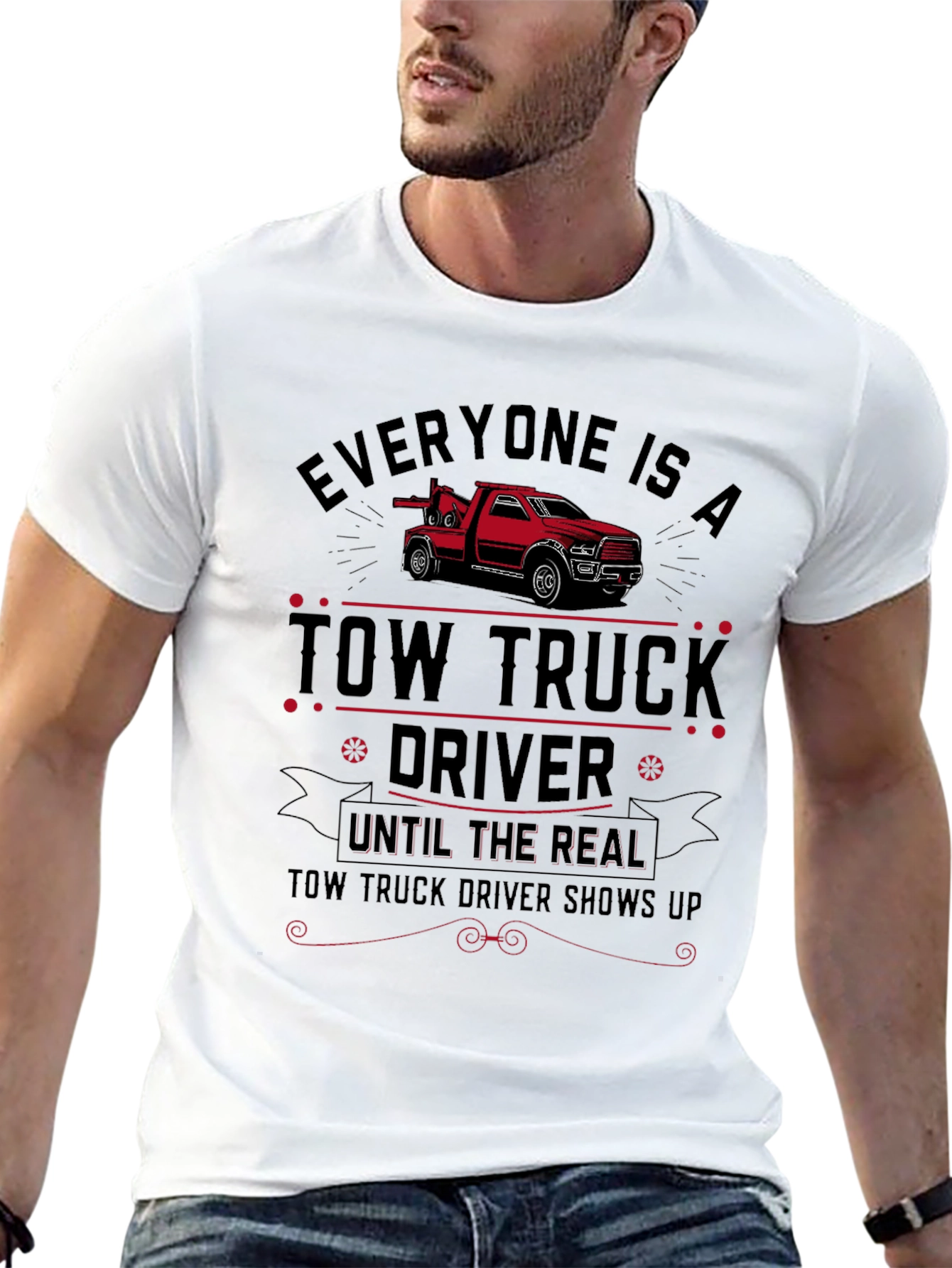 Tow Truck Driver Graphic Tee