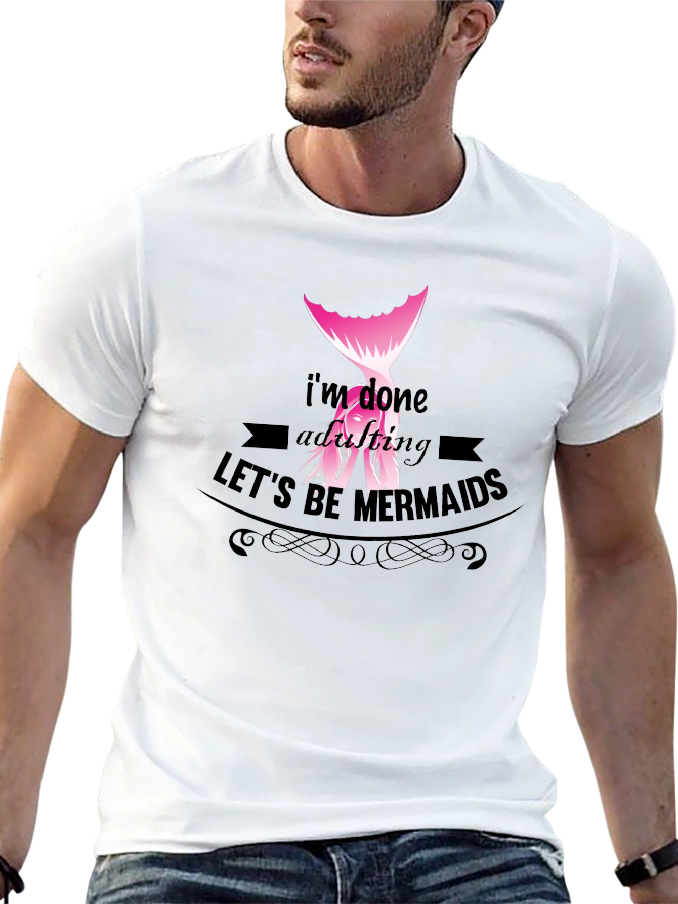 Mermaid Graphic Tee - Lets Be Mermaids