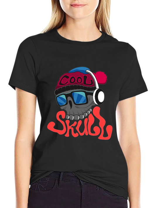 Cool Skull Graphic Tee - Trendy Streetwear